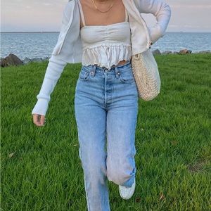 Aritzia Wilfred blouse